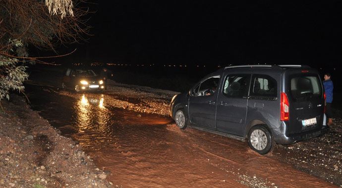 Osmaniye sağanak yağmura teslim