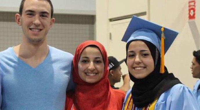 ABD'de üç Müslüman genç katledildi! ABD'de üç Müslüman genç katledildi!