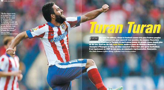 Fransa'dan Arda Turan'a büyük onur! Fransa'dan Arda Turan'a büyük onur!