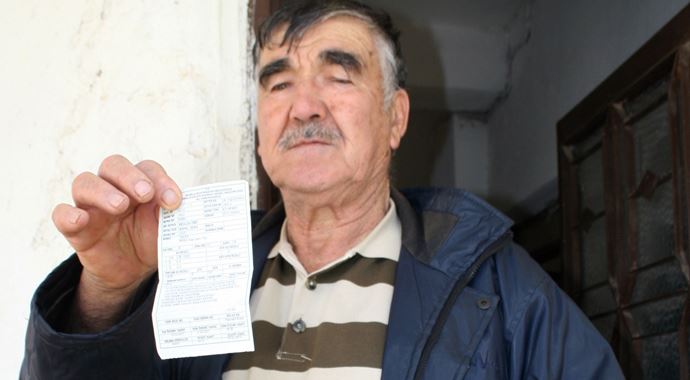Yüz yıllardır suyu olmayan mahalleye fatura şoku!