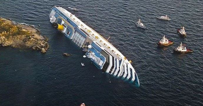 Concordia kazası davasında kaptana 16 yıl hapis cezası Concordia kazası davasında kaptana 16 yıl hapis cezası