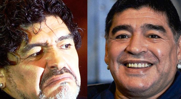 Maradona yüzünü yeniledi Maradona yüzünü yeniledi