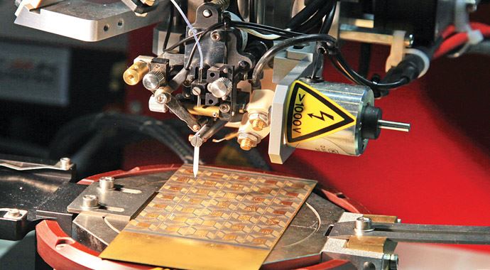 Yerli çip fabrikası için düğmeye bastık