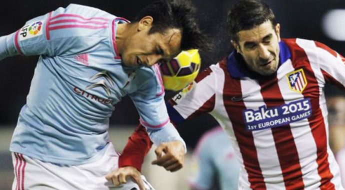Atletico Madrid'e soğuk duş Atletico Madrid'e soğuk duş