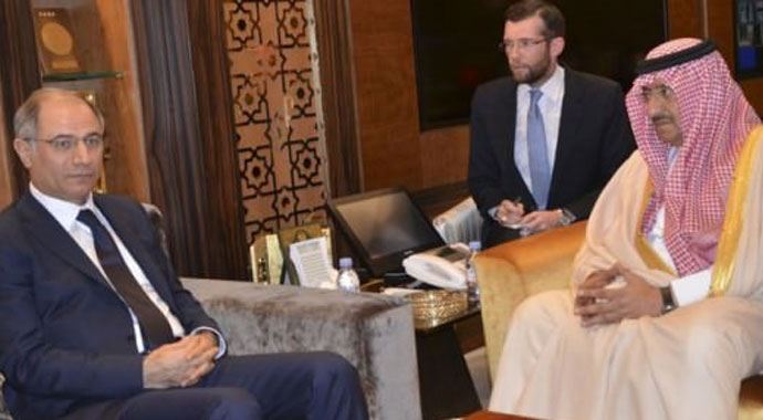 Bakan Ala, Prens Naif ile görüştü Bakan Ala, Prens Naif ile görüştü