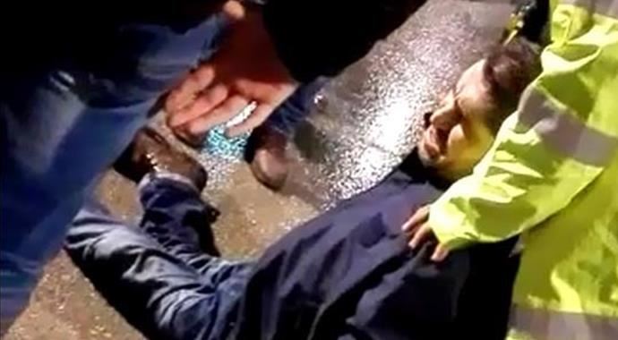 Engelliye çarpan otobüs, sağlam ayağını da ezdi
