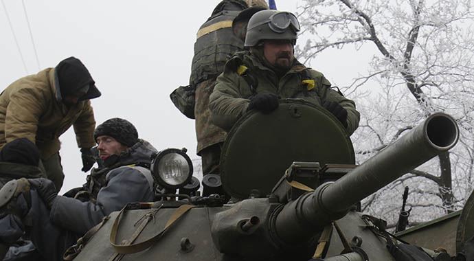 Debaltseve ayrılıkçıların kontrolüne geçti! Debaltseve ayrılıkçıların kontrolüne geçti!