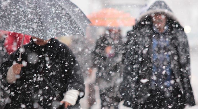 Ordu ve Konya&#039;da eğitime kar engeli