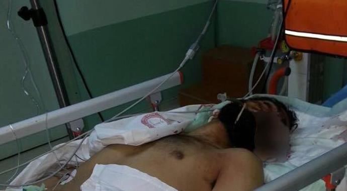 Türkiye'ye getirilen yaralı Suriyelinin üzerinden el bombası düştü