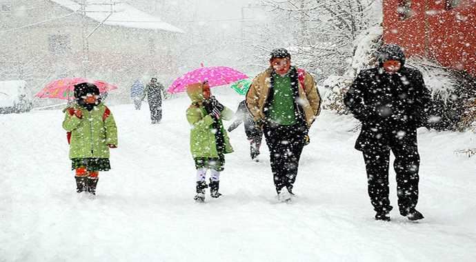 Ankara'da okullar tatil! Ankara'da okullar tatil!