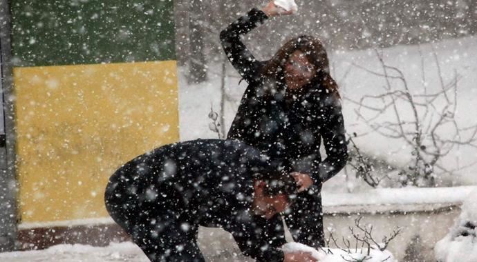 Konya&#039;da da okullar tatil edildi