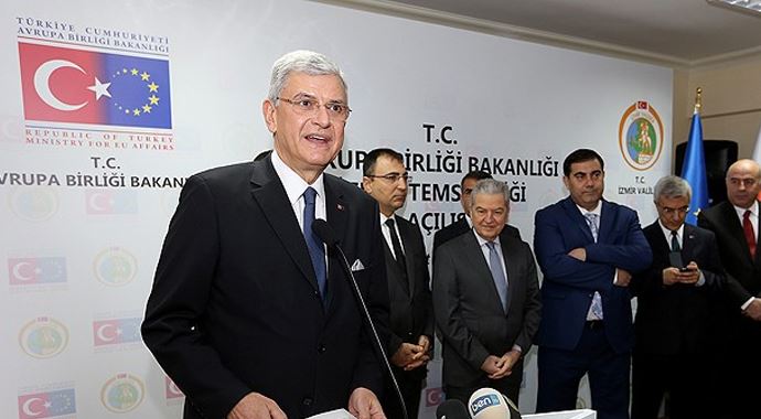 AB Bakanlığı İzmir Temsilciliği açıldı
