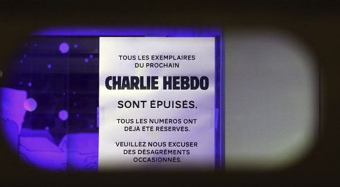 Charlie Hebdo yayını durdurdu! Charlie Hebdo yayını durdurdu!