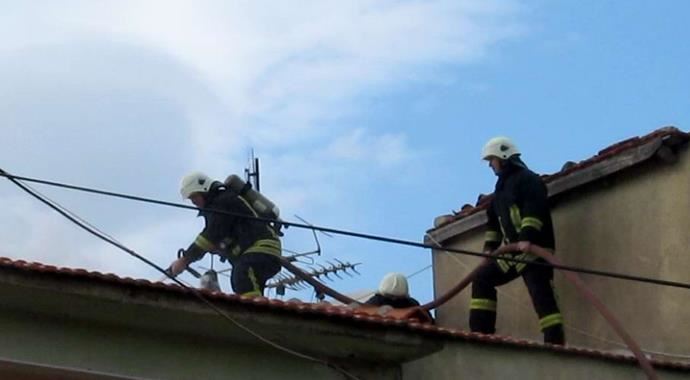 Edremit'te korkutan yangın Edremit'te korkutan yangın