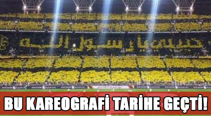 Bu kareografi tarihe geçti