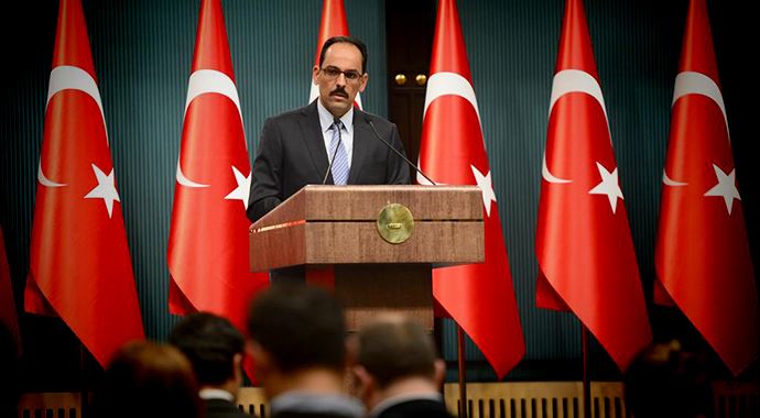 Cumhurbaşkanlığı'ndan Suriye'ye sert cevap Cumhurbaşkanlığı'ndan Suriye'ye sert cevap