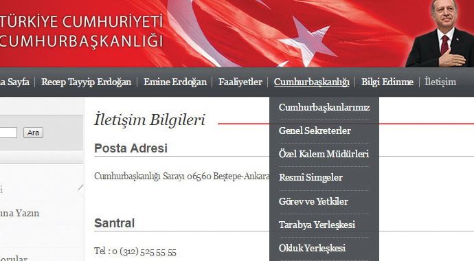Devletin zirvesinde adres değişikliği Devletin zirvesinde adres değişikliği