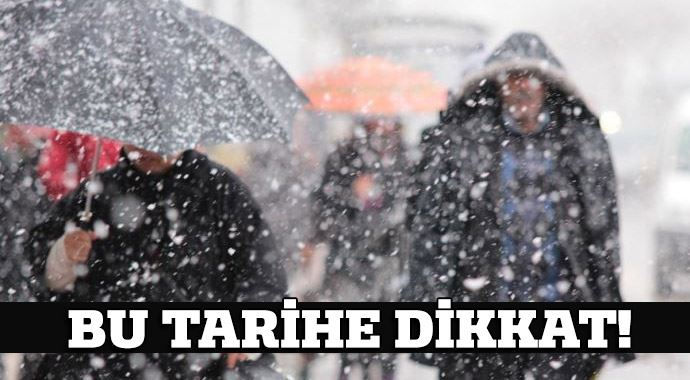 Meteoroloji uyardı! Bu tarihe dikkat, kar geliyor Meteoroloji uyardı! Bu tarihe dikkat, kar geliyor