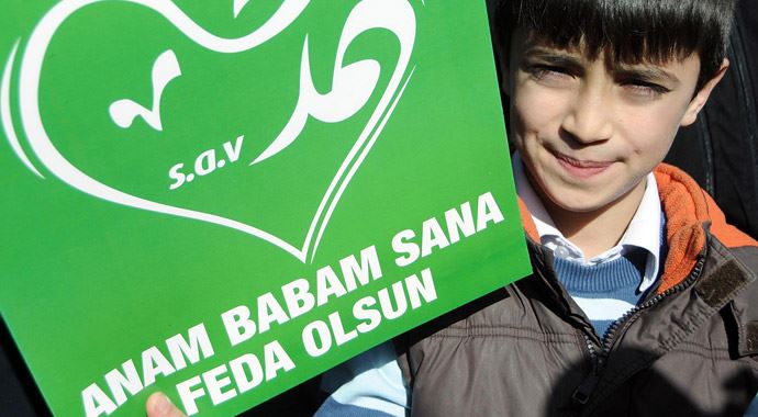Samsun'da cuma namazında 'Charlie Hebdo' tepkisi Samsun'da cuma namazında 'Charlie Hebdo' tepkisi