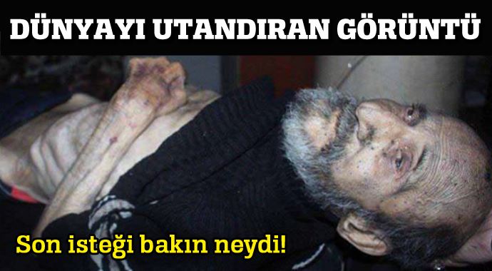Son isteği 'yemekti' olmadı! Son isteği 'yemekti' olmadı!