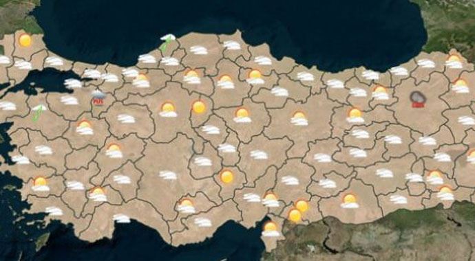 Türkiye 2 yeni soğuk hava dalgasının altına giriyor! Türkiye 2 yeni soğuk hava dalgasının altına giriyor!