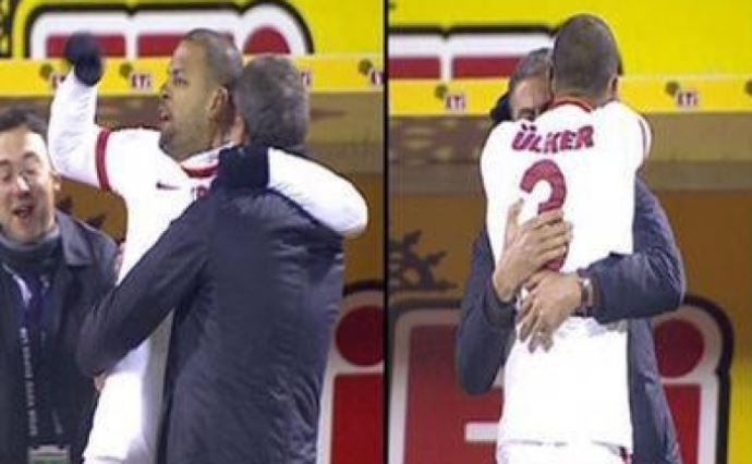 Melo ile Hamzaoğlu'nun gol sevinci olay oldu! Melo ile Hamzaoğlu'nun gol sevinci olay oldu!