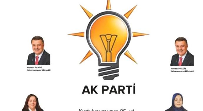 AK Parti'nin kutlama mesajında başörtü krizi AK Parti'nin kutlama mesajında başörtü krizi