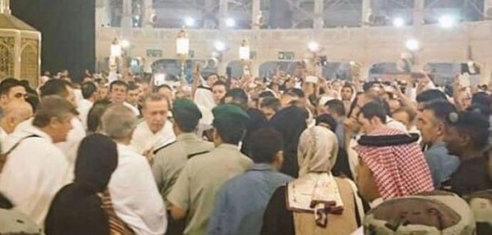 Cumhurbaşkanı Erdoğan, ihrama girdi Cumhurbaşkanı Erdoğan, ihrama girdi