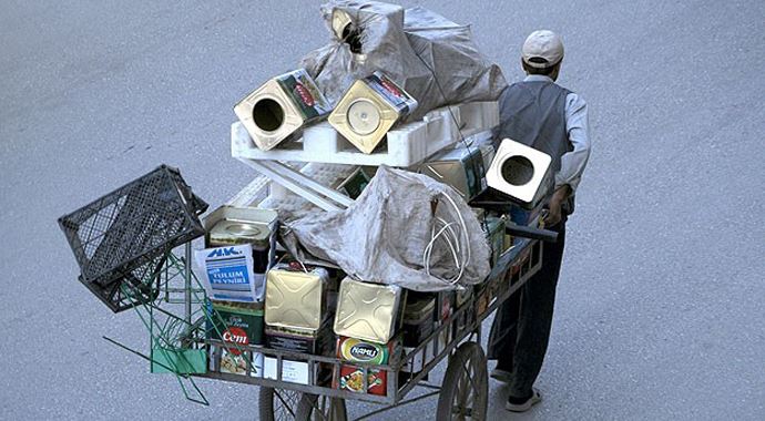 Hurda modern yöntemlerle toplanacak Hurda modern yöntemlerle toplanacak