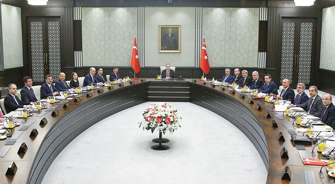 Sarayda ikinci bakanlar kurulu toplantısı