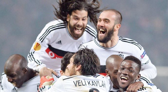 Beşiktaş, UEFA Avrupa Ligi son 16 turunda Brugge deplasmanında