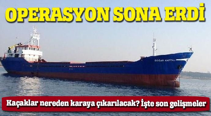 Çanakkale Boğazı'nda operasyon sona erdi Çanakkale Boğazı'nda operasyon sona erdi