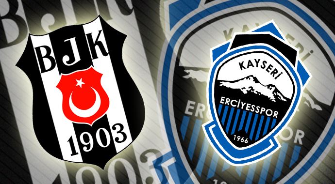 Beşiktaş ile Kayseri Erciyesspor 8. kez karşı karşıya Beşiktaş ile Kayseri Erciyesspor 8. kez karşı karşıya