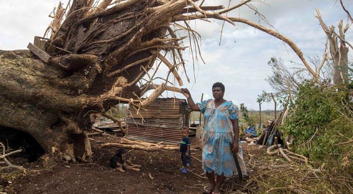 Vanuatu&#039;yu Pam kasırgası vurdu: 24 ölü