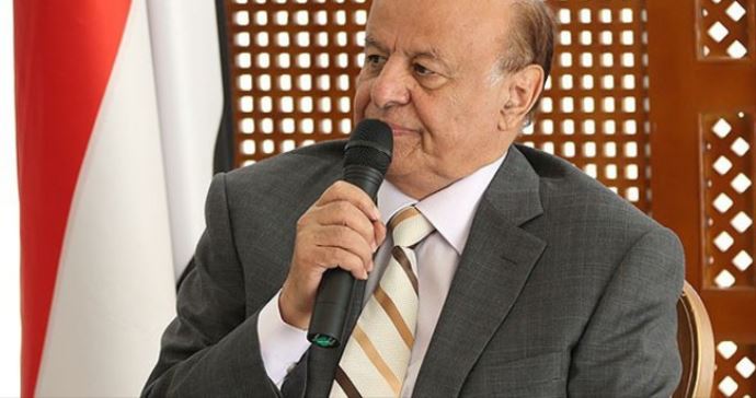 Yemen Cumhurbaşkanı Hadi'den BM'ye yardım çağrısı Yemen Cumhurbaşkanı Hadi'den BM'ye yardım çağrısı