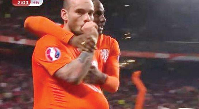 'Gol benim' kavgası! 'Gol benim' kavgası!