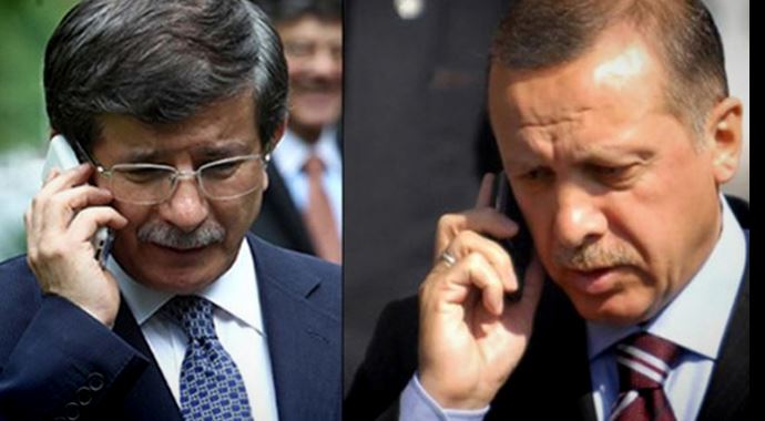 Davutoğlu'ndan Erdoğan'a telefon! Davutoğlu'ndan Erdoğan'a telefon!