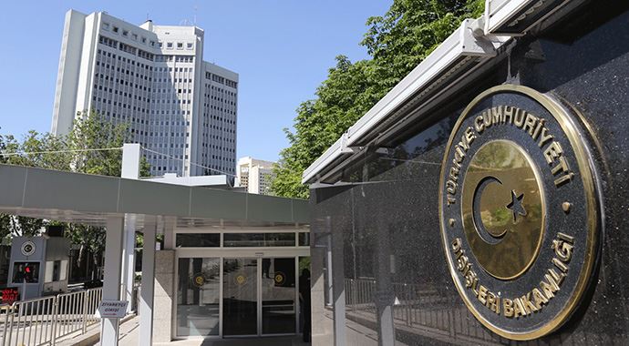 Dışişleri Bakanlığı'ndan Arabi'ye kınama Dışişleri Bakanlığı'ndan Arabi'ye kınama