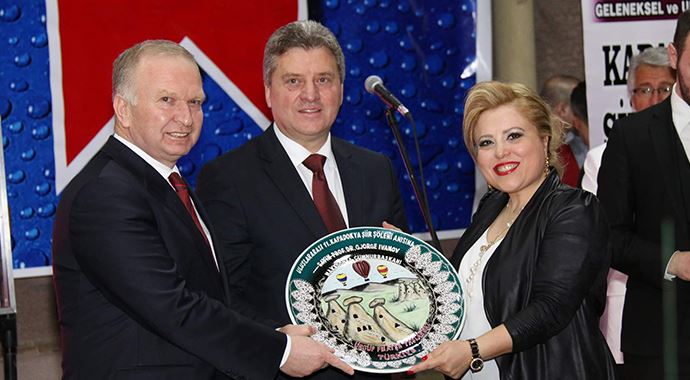 Makedonya Cumhurbaşkanı, Kapadokya Şiir Şölenine katıldı Makedonya Cumhurbaşkanı, Kapadokya Şiir Şölenine katıldı