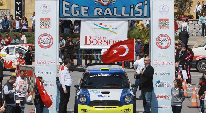 Ege Rallisi'nde 25. start