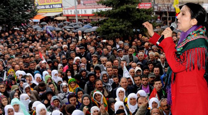 HDP'den baraj resti!