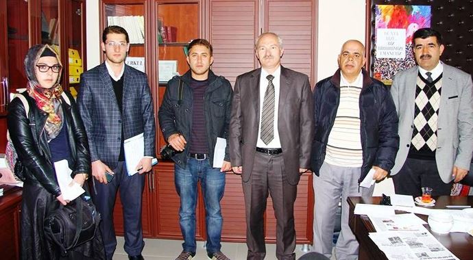 Erciş müftüsü basın mensuplarıyla biraraya geldi