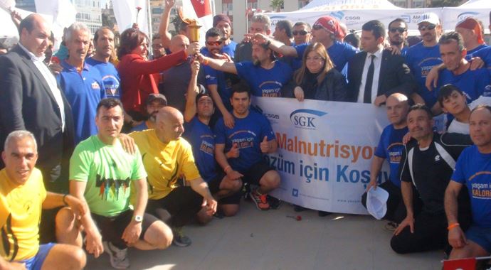 'Yaşam için Kalori, Sağlık için Koşu' projesi için maraton düzenlenecek