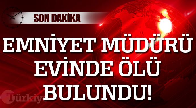 Emniyet Müdürü intihar etti!