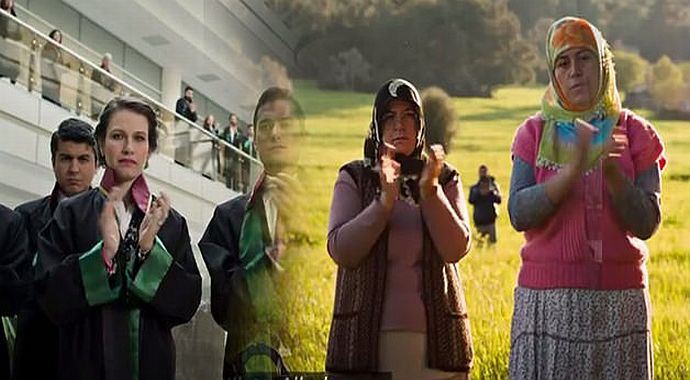 CHP'nin reklamında başörtülüler böyle dışlandı CHP'nin reklamında başörtülüler böyle dışlandı