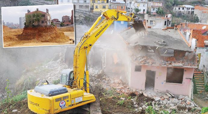 Sahibinin yıktırmam dediği bina, kentsel dönüşüme darbe vurdu