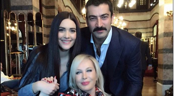 Emel Sayın, Bergüzar ve Kenan ile görüştü Emel Sayın, Bergüzar ve Kenan ile görüştü