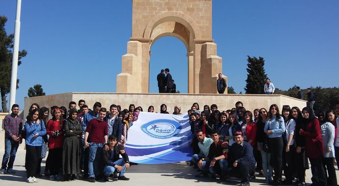 Karatekin Üniversitesi Çanakkale ziyaretinde
