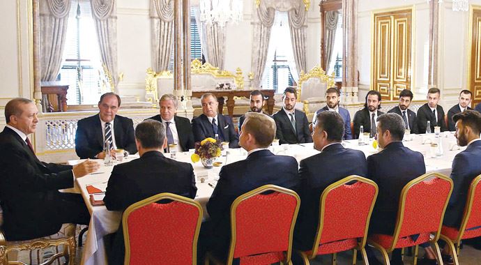 Cumhurbaşkanı Erdoğan'dan kaptanlara: 'Centilmen olun'