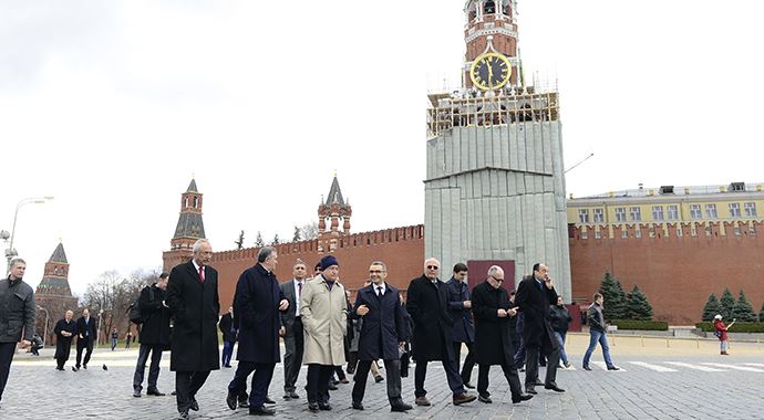 TBMM Başkanı Çiçek Rusya&#039;da